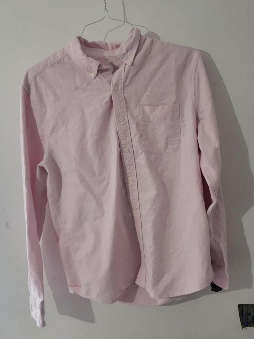 American Eagle Soft Pink Oxford Shirt